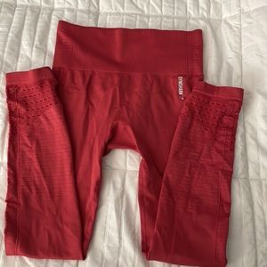 Women’s Red GumShark leggings